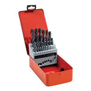 Picture for category HSS Roll Forged Jobber Drill Bit Tins