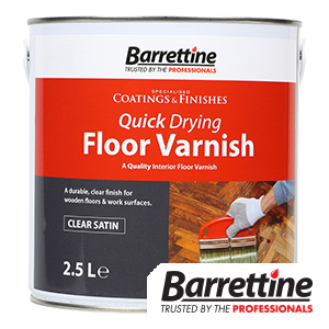 Barrettine Quick Drying Floor Varnish