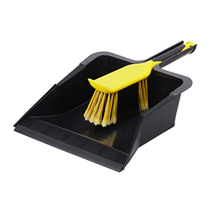 Bulldozer HD Dustpan & Brush Set