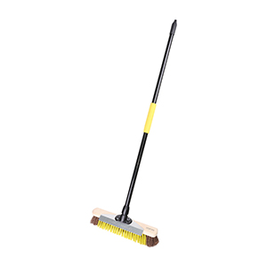Bulldozer Wooden Broom & Handle