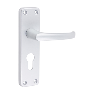 Contractors Euro Profile Lever Lock Handles - SAA