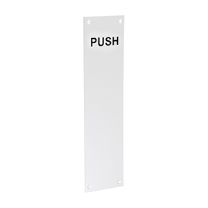 Door Finger Plate PUSH - SAA