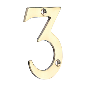 Door Numeral 3