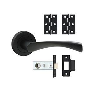 Edleston Lever On Rose Internal Door Latch Packs