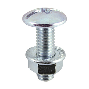 Cable Tray Bolt & Hex Flange Nut