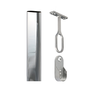 Oval Wardrobe Rail & Accessories