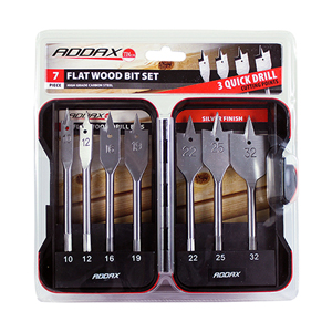 Flat Wood Drill Bit Set