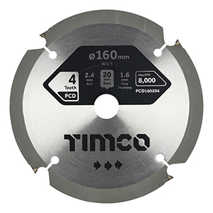 PCD Fibre Cement Saw Blades