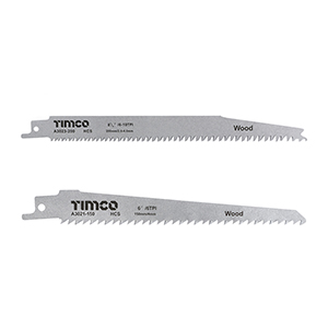 Wood Cutting - HCS Reciprocating Saw Blades