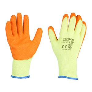 Eco Grip Gloves - Crinkle Latex Coated Polycotton