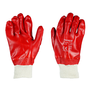 PVC Gloves - PVC Coated Cotton Interlock