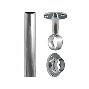 Round Wardrobe Rail & Accessories