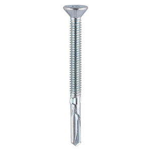 Picture for category Wing-Tip Screw - Heavy Section Steel - Zinc
