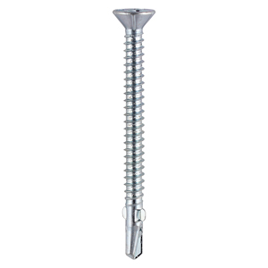 Wing-Tip Screw - Light Section Steel -Zinc