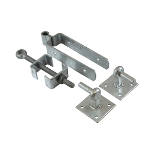 Picture for category Adjustable Fieldgate Hinge Set With Hook On Plate
