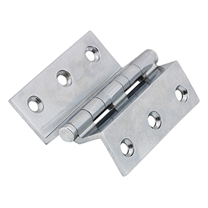 Cranked Performance Ball Race Hinges - Solid Brass