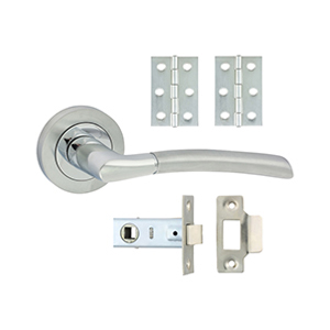 Shavington Lever On Rose Internal Door Latch Packs