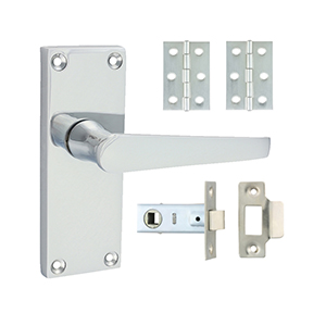 Victorian Straight Internal Door Latch Pack