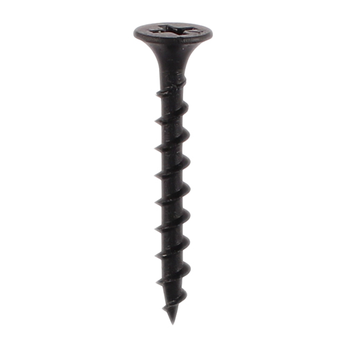 Drywall Screws - Coarse Thread - PH - Bugle - Black