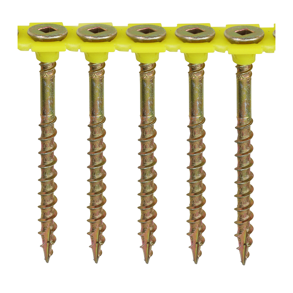 Timco- Collated Floor Screw SQ ZYP 4.2 x 55 Box 1000