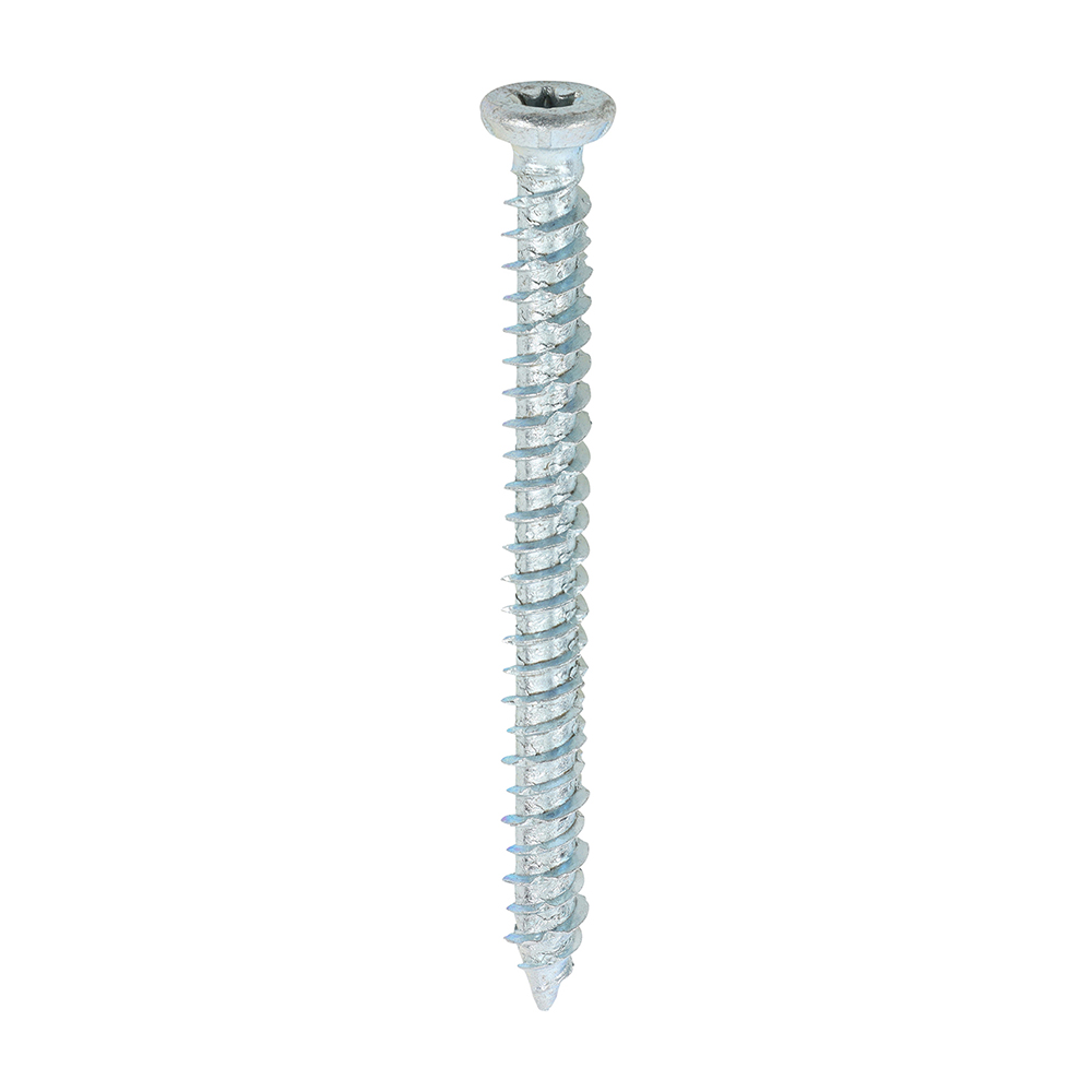 Concrete Screws - TX - Flat Countersunk - Zinc