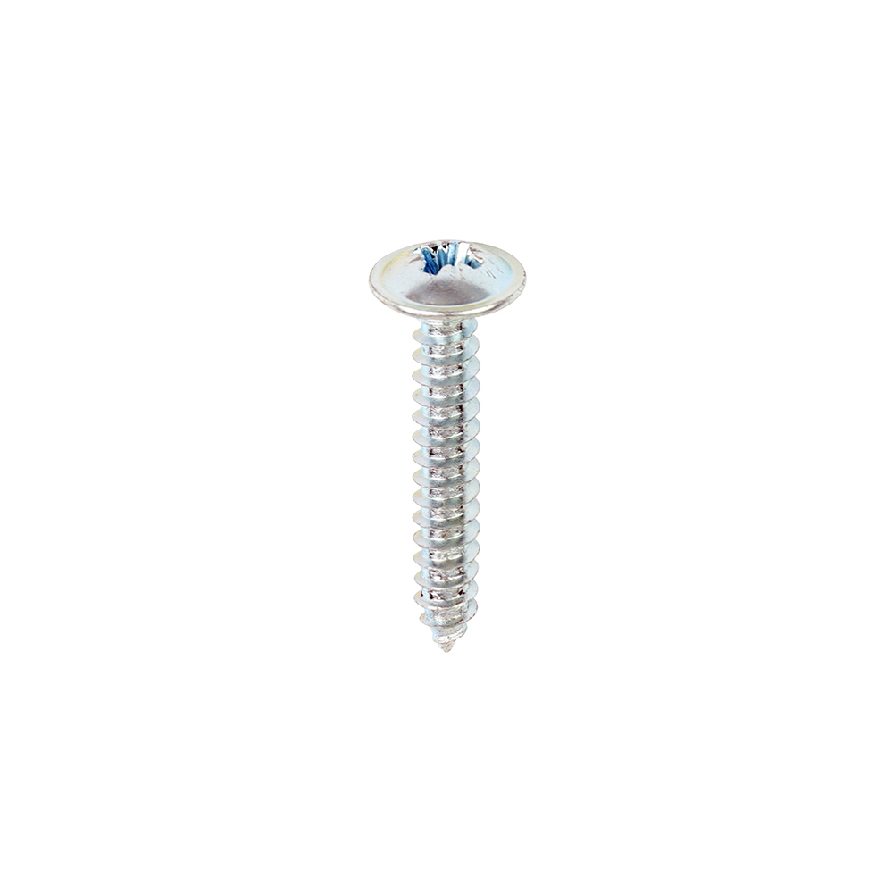 Metal Tapping Screws - PZ - Flange - Self-Tapping - Zinc