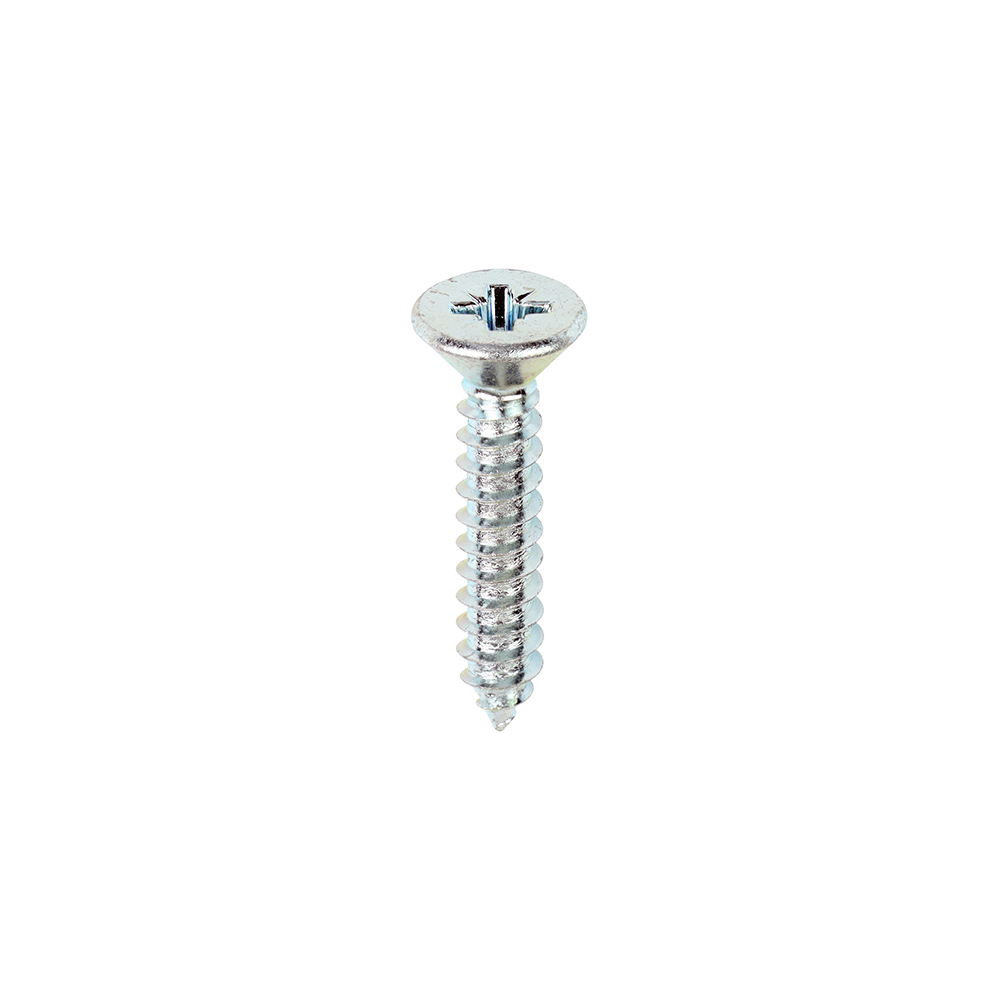 Self-Tapping Screws - PZ - Countersunk - Zinc