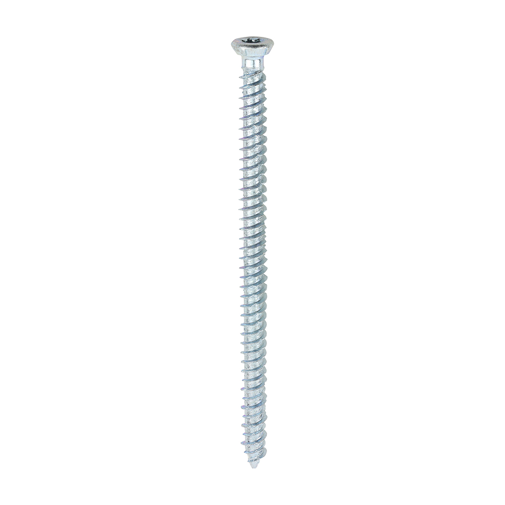 Concrete Screws - TX - Flat Countersunk - Zinc