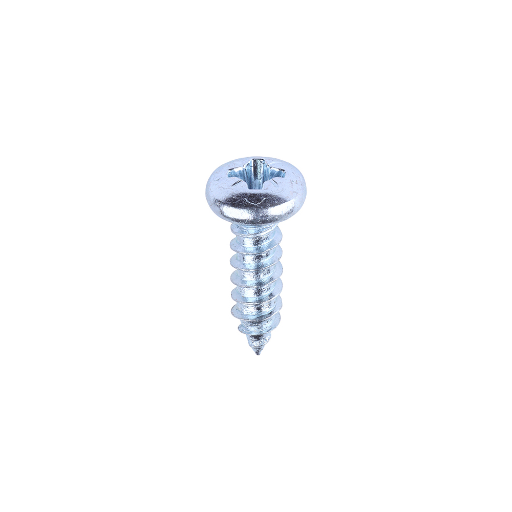 Metal Tapping Screws - PZ - Pan - Self-Tapping - Zinc