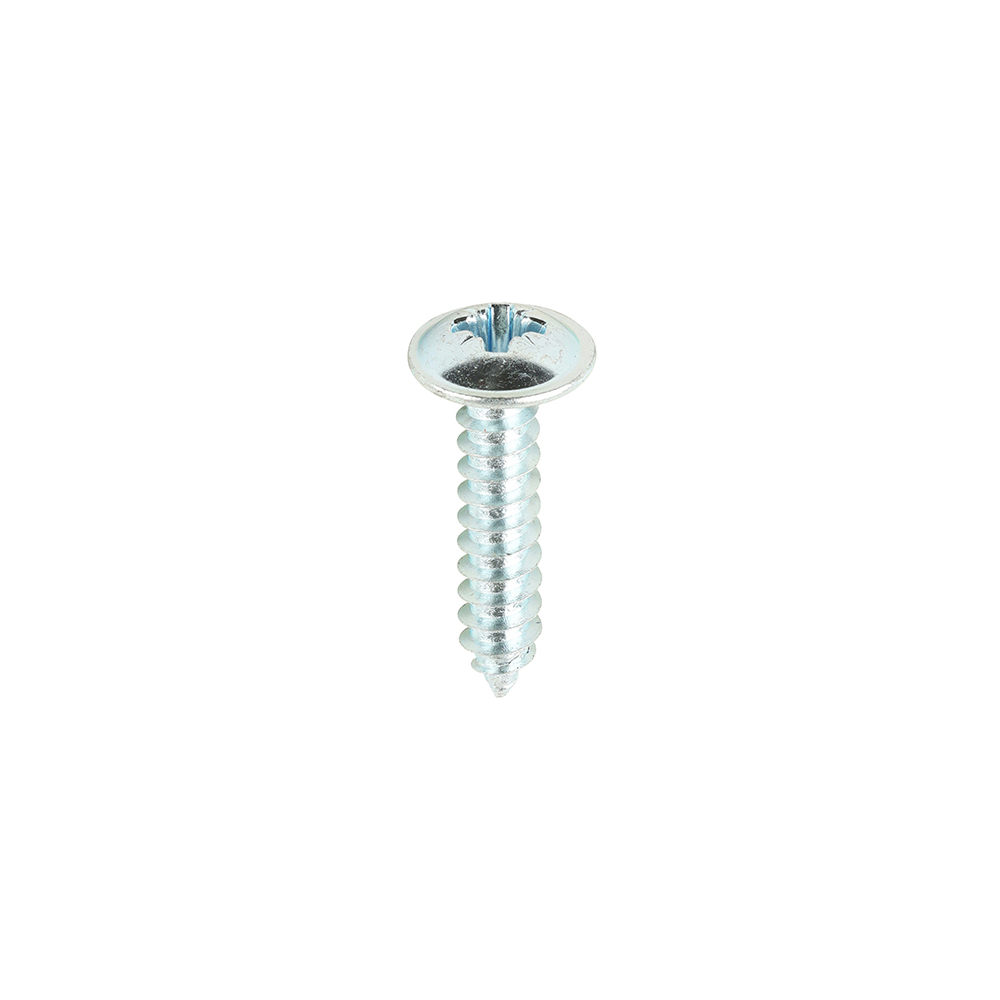 Metal Tapping Screws - PZ - Flange - Self-Tapping - Zinc