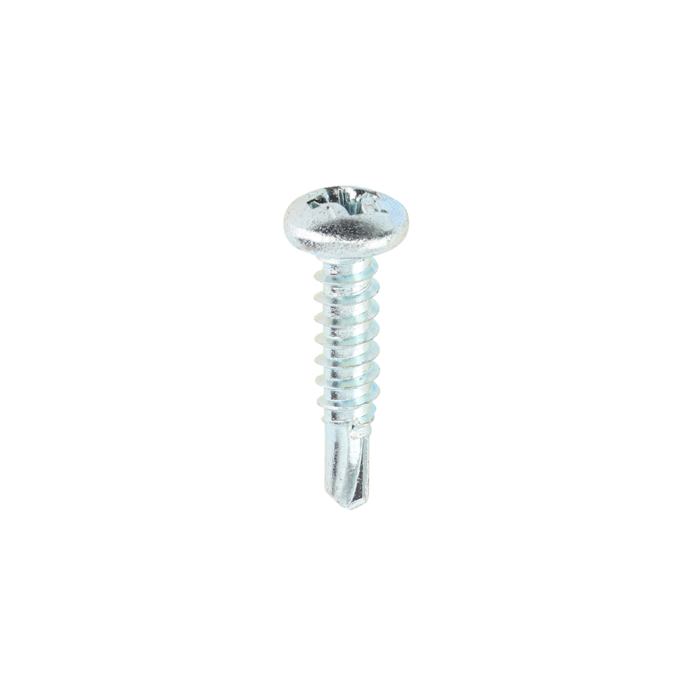 Metal Construction Sheet & Stud Screws - PH - Pan - Self-Drilling - Zinc