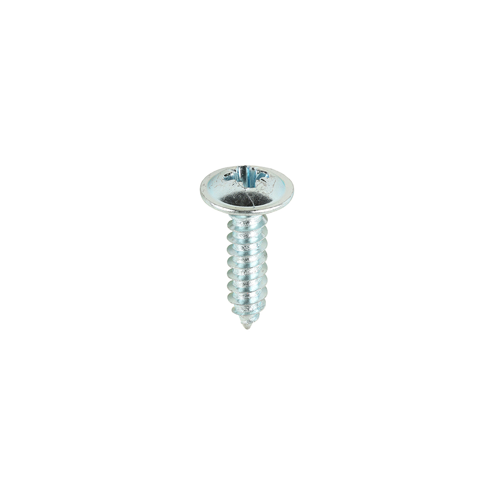 Metal Tapping Screws - PZ - Flange - Self-Tapping - Zinc