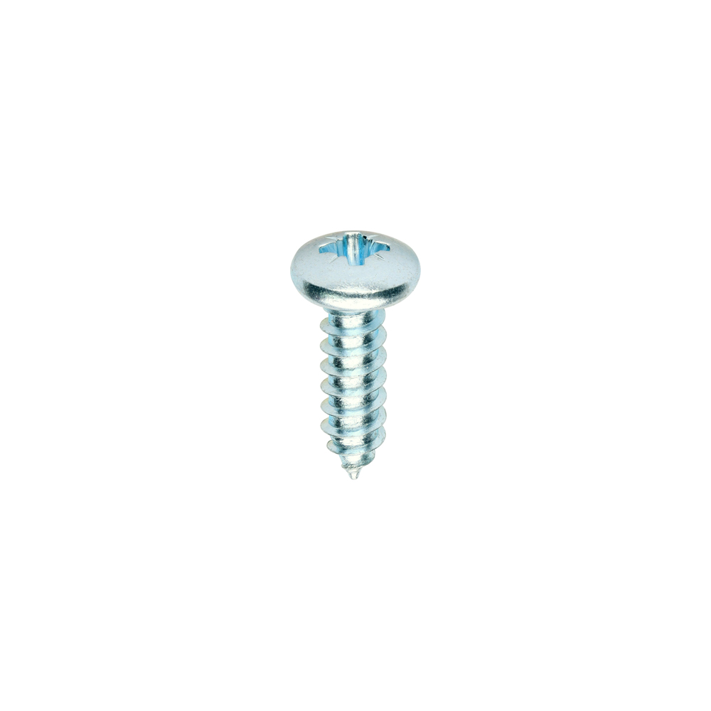 Metal Tapping Screws - PZ - Pan - Self-Tapping - Zinc