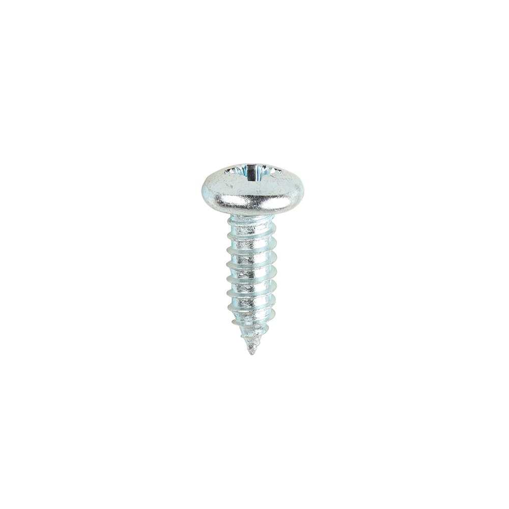 Metal Tapping Screws - PZ - Pan - Self-Tapping - Zinc