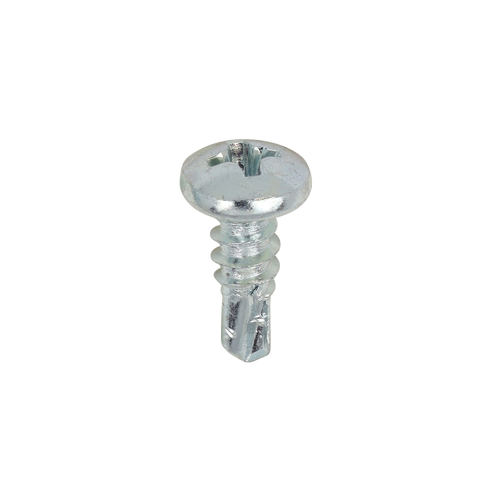 Metal Construction Sheet & Stud Screws - PH - Pan - Self-Drilling - Zinc