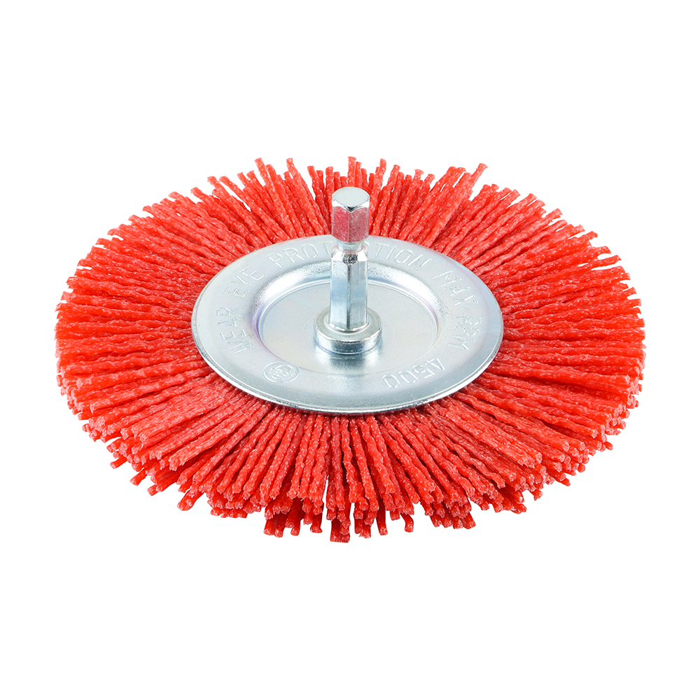 Drill Wheel Brush - Nylon