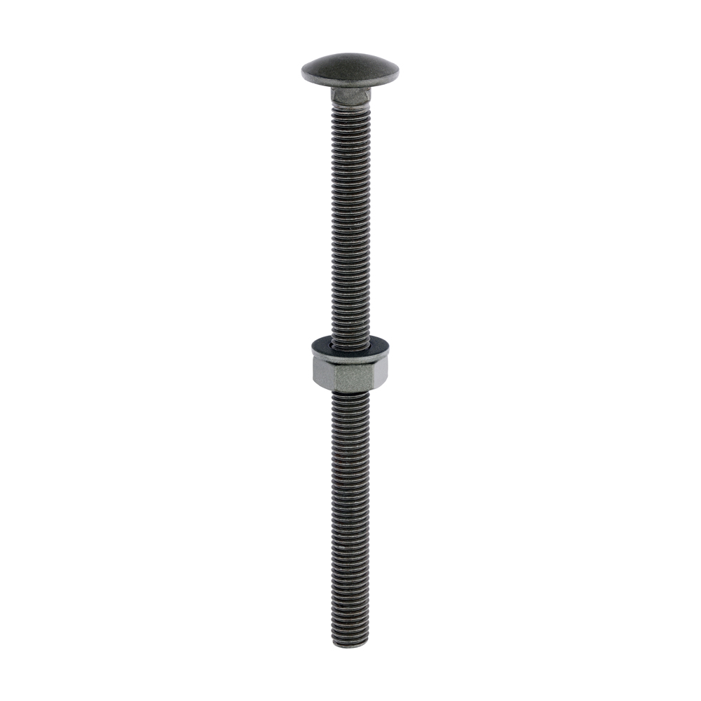 Timco- Carriage Bolt,Nut & Washer-GRN M10 x 150 Bag 10