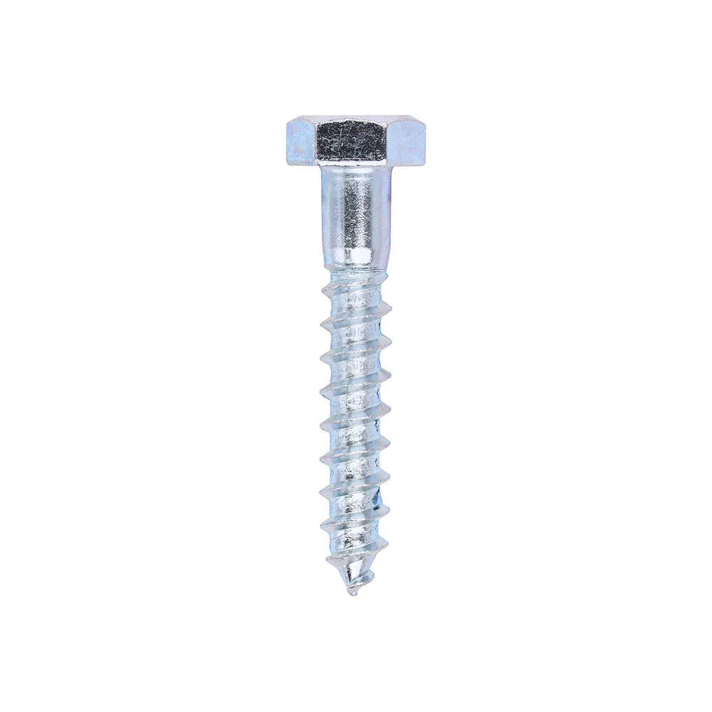 Coach Screws - Hex - Zinc