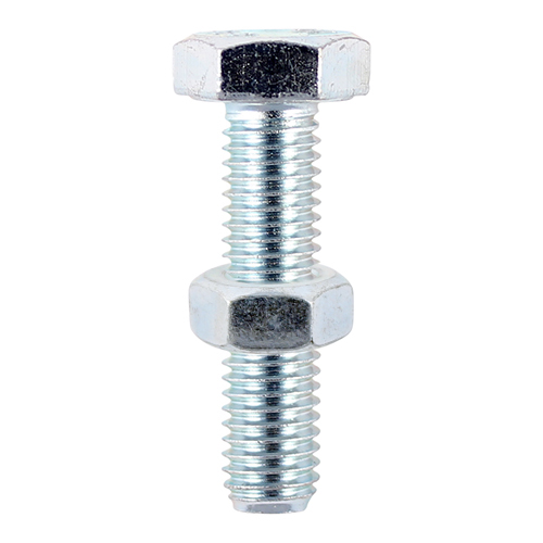 Picture of Set Screws & Hex Nuts - Grade 8.8 - Zinc