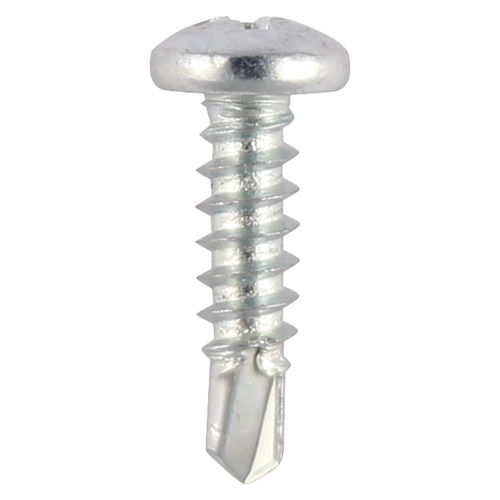 Window Fabrication Screws - Pan - PH - Self-Tapping Thread - Self-Drilling Point - Zinc