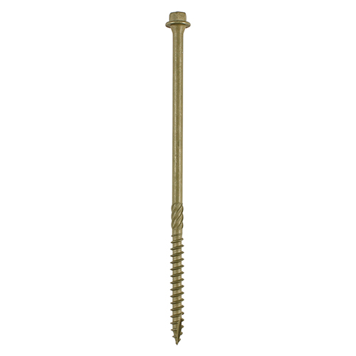 Timber Frame Construction & Landscaping Screws - Hex - Exterior - Green Organic