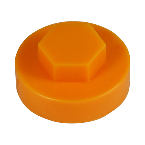 Picture of Hex Head Cover Caps - Tangerine