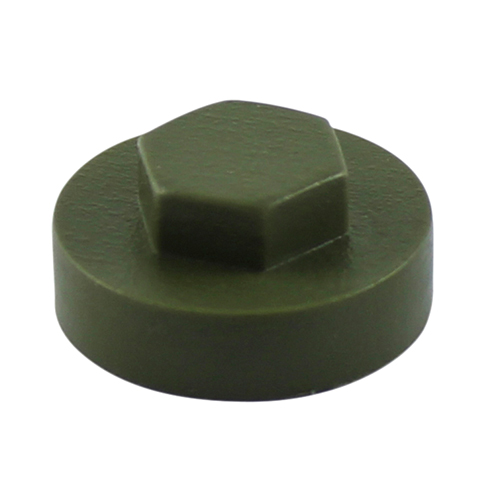 Picture of Hex Head Cover Caps - Olive Green