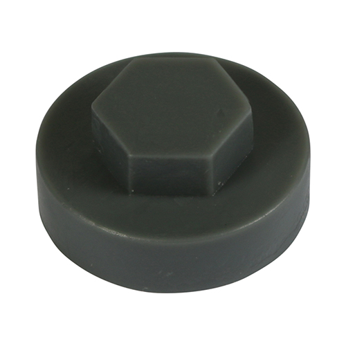 Picture of Hex Head Cover Caps - Slate Grey