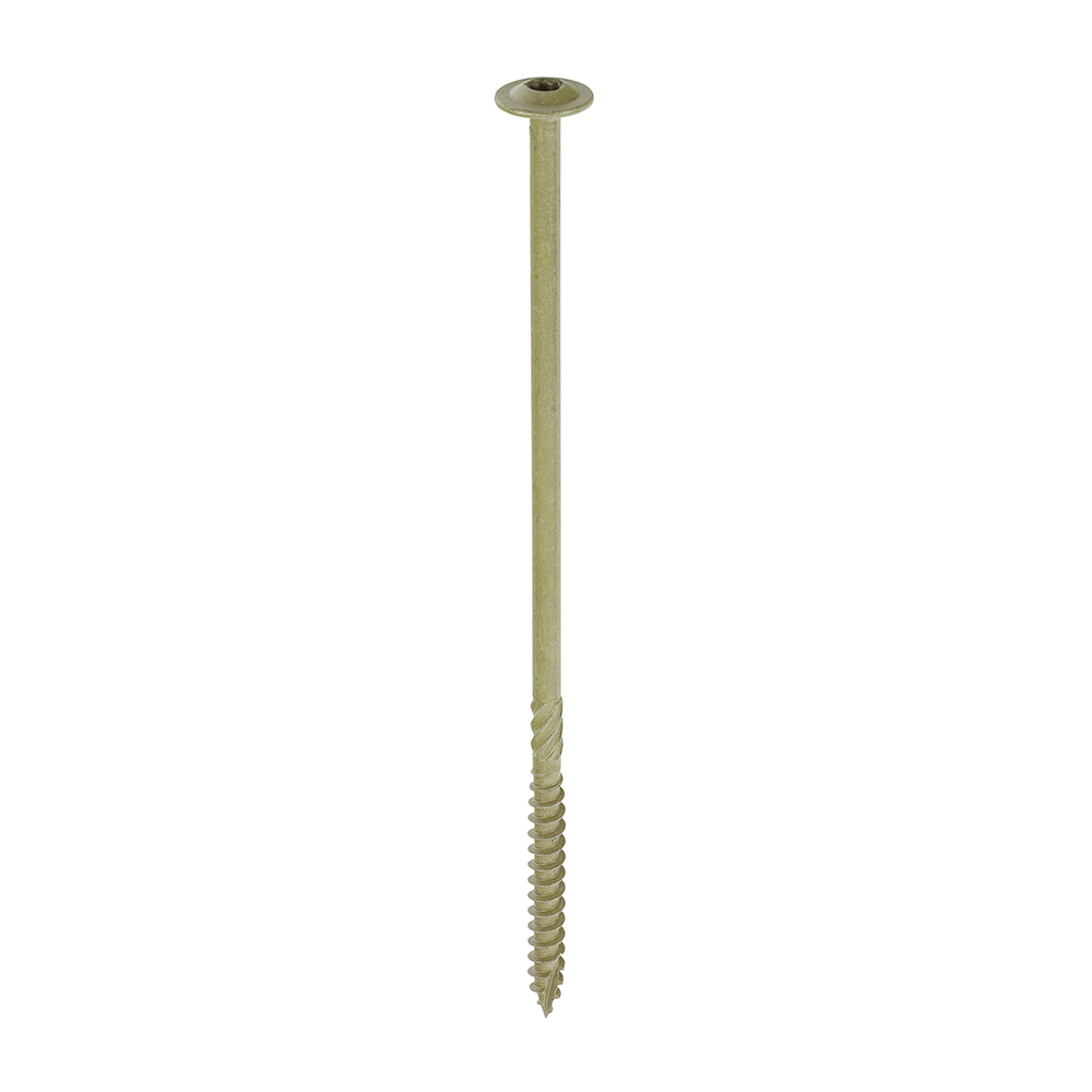 Timber Frame Construction & Landscaping Screws - Wafer - Exterior - Green Organic