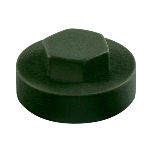 Hex Head Cover Caps - Juniper Green