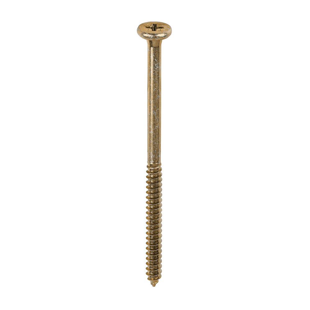 Element Screws - Shallow Pan Countersunk - PH - Self-Tapping Thread - AB Point - Yellow