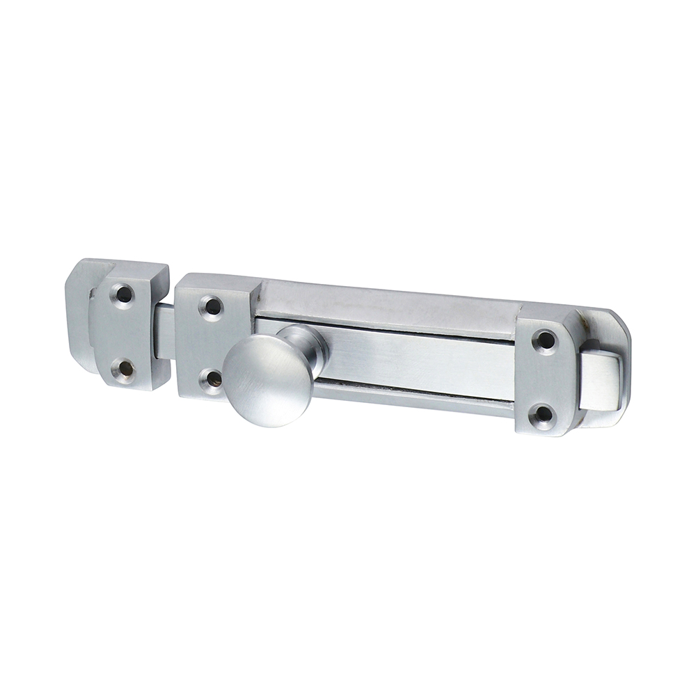 Contract Flat Section Bolt - Satin Chrome