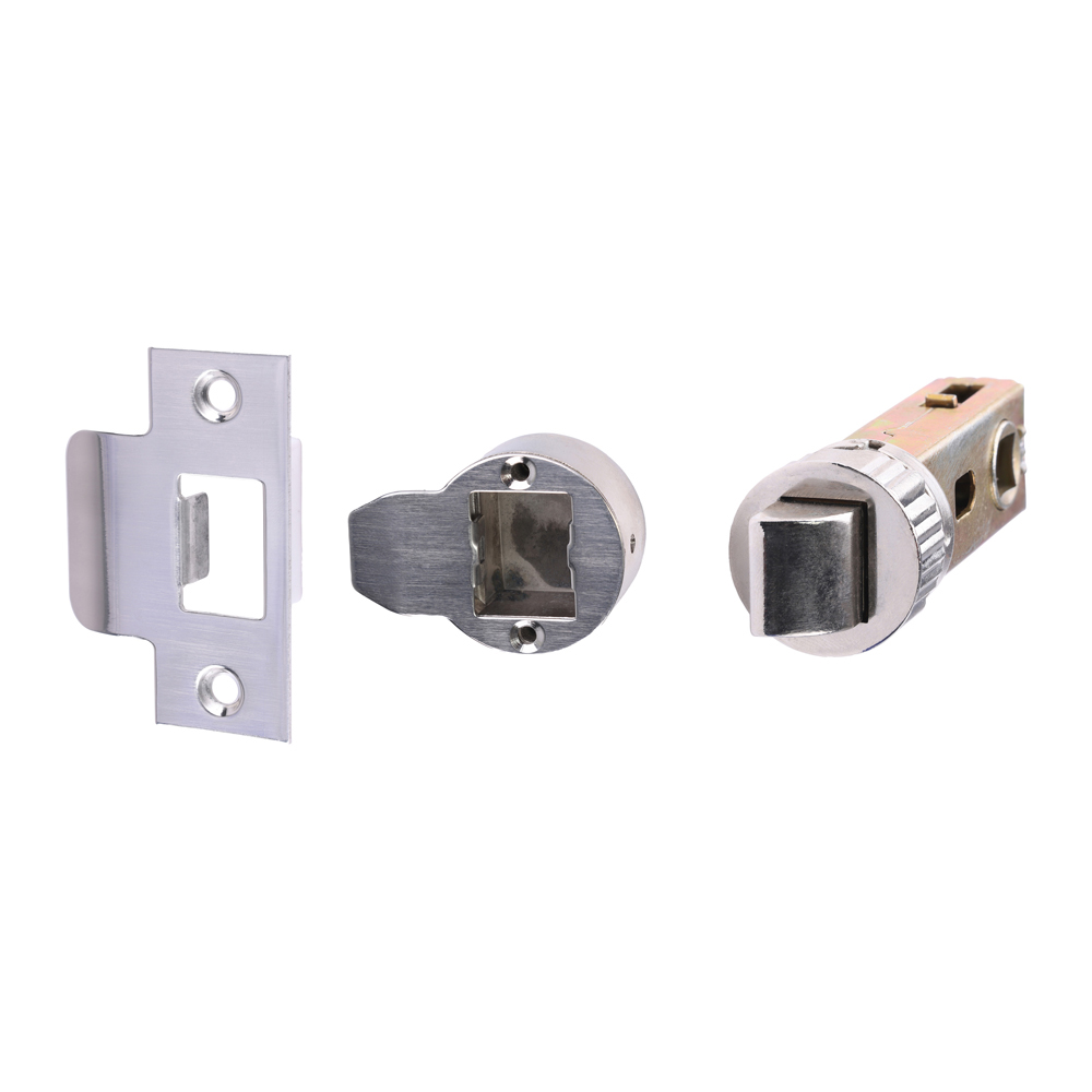 Quick Fit Round Tubular Latch - Nickel