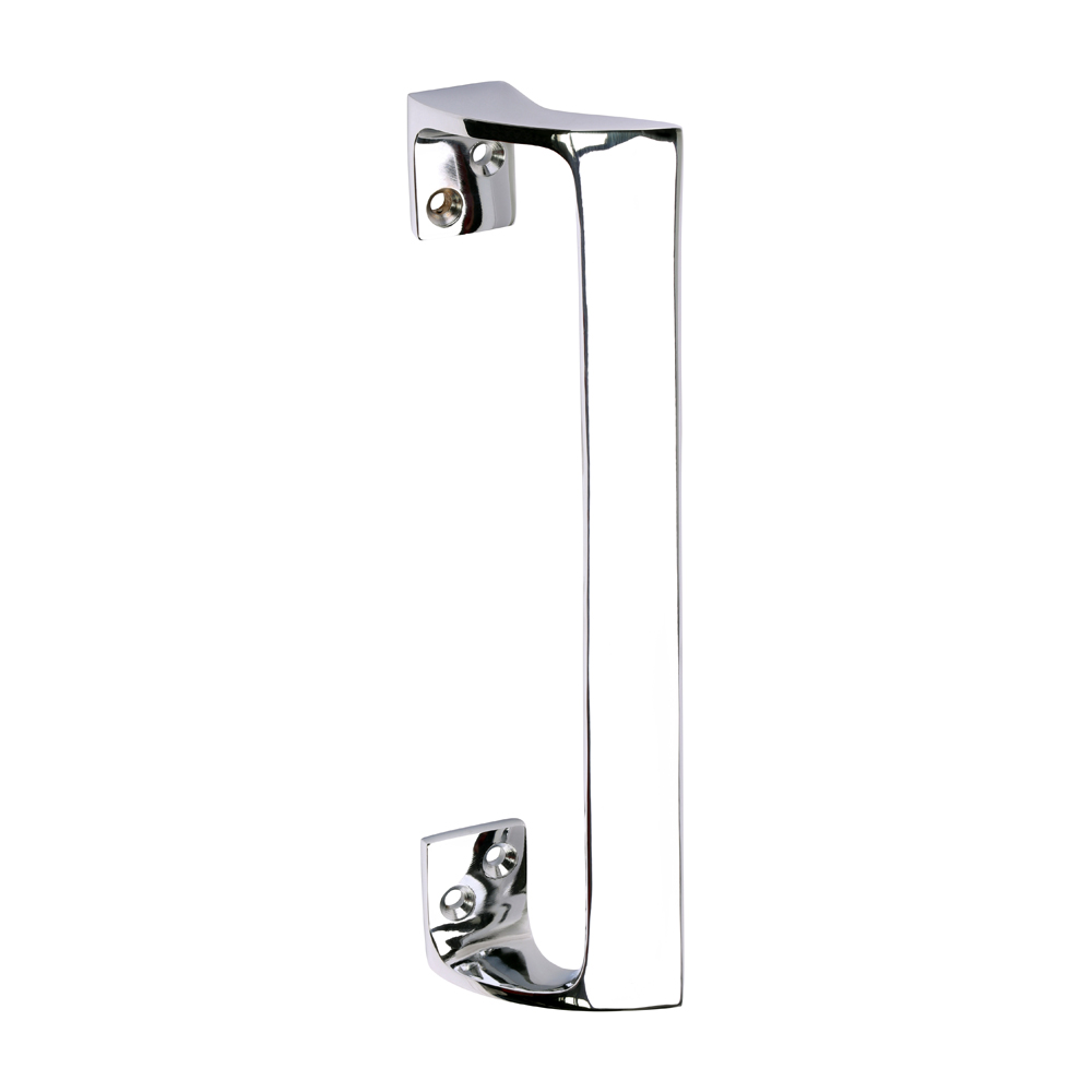 Oval Grip Pull Handle - Polished Chrome